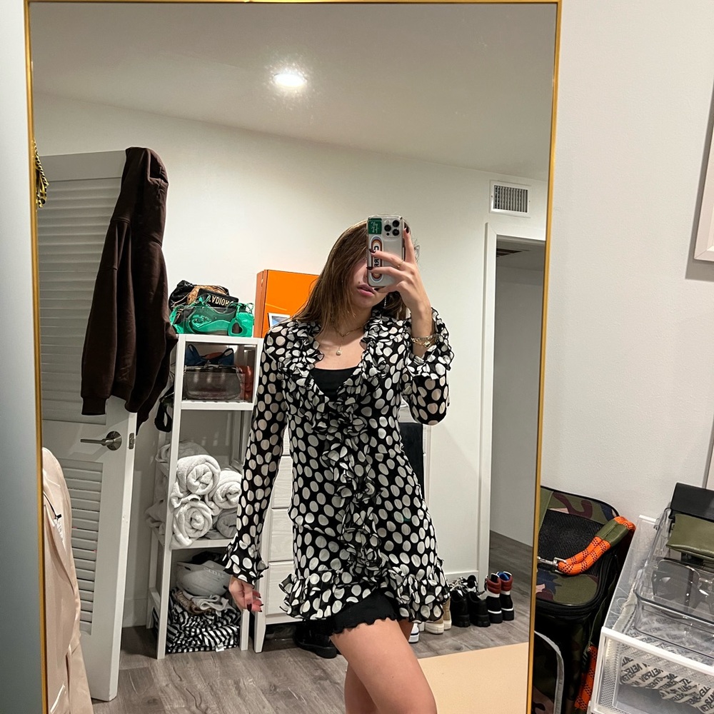 Zara Polka Dot Slip